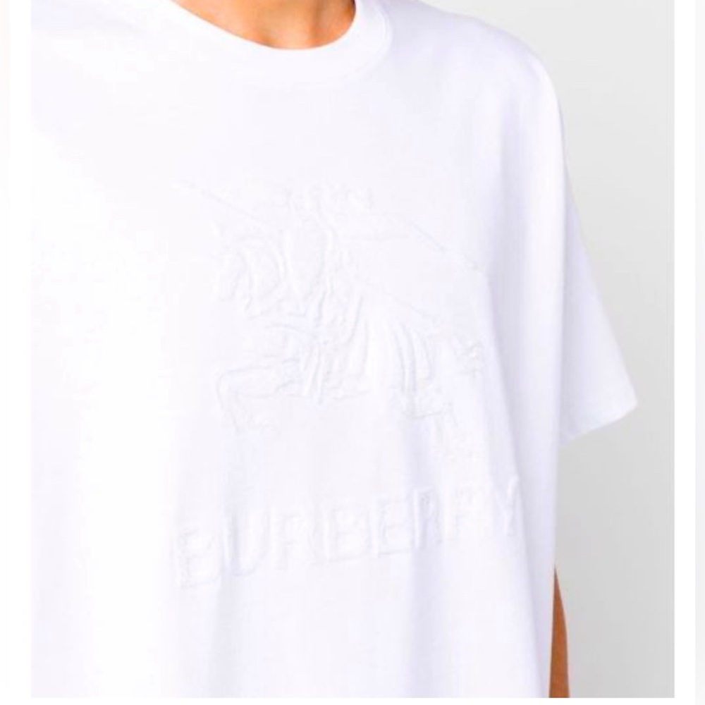 BURBERRY EKD Cotton T-shirt, size medium.